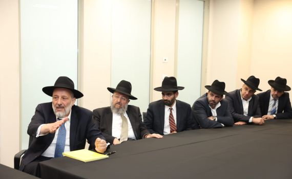 מצטרף למערכה: בנו של חבר הכנסת החרדי מתגייס