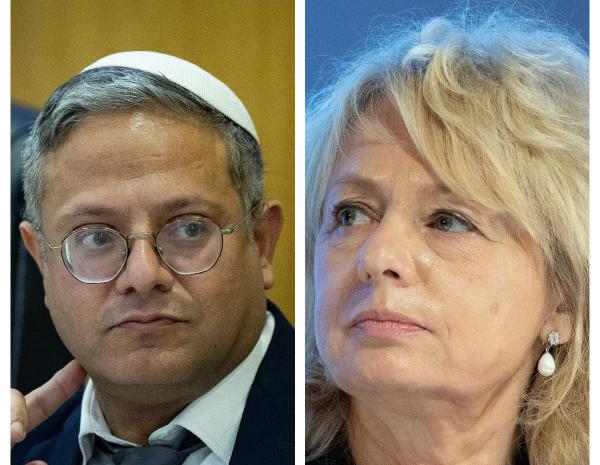 היועמ"שית לבן גביר: המינוי לא כדין אבל לא נאפשר לך יצוג נפרד