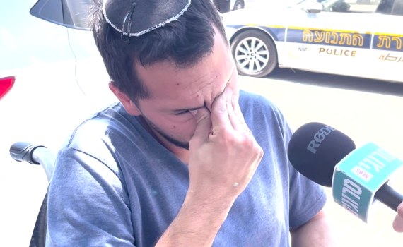 המאבטח מעלי בדמעות: "ראיתי מוות מול העיניים"