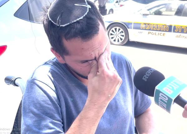 המאבטח מעלי בדמעות: "ראיתי מוות מול העיניים"