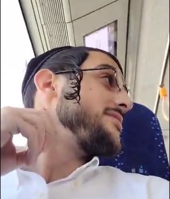 נוסעת מוסתת תקפה קצין חרדי: "לך לצבא" | תיעוד