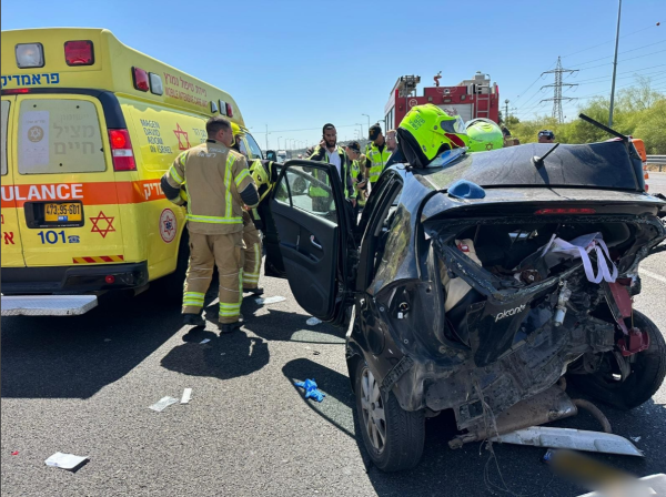 תוך שעה: 10 פצועים בתאונות ביהודה ושומרון