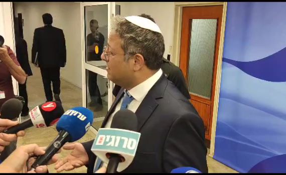 בן גביר: "חייבים להכניס את השב"כ לפעולה"