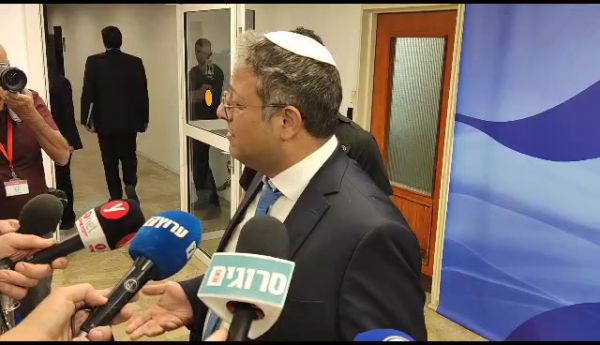 בן גביר: "חייבים להכניס את השב"כ לפעולה"