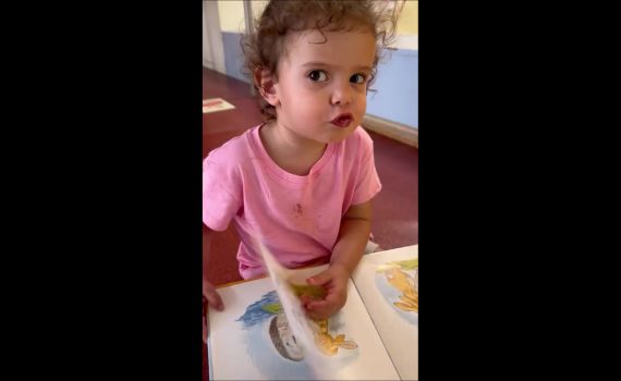 מתיקות: הבת של קורין גדעון מתכוננת לשבוע הספר | צפו