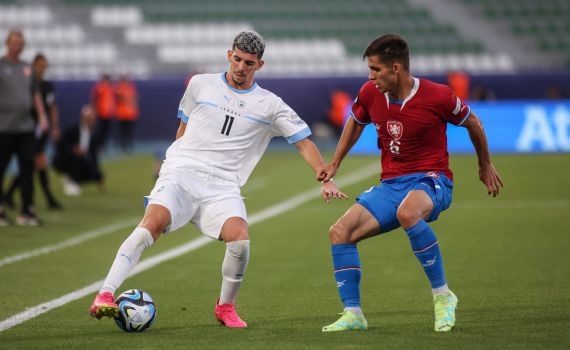 בדקה ה-81: ישראל עלתה ליתרון 1:0 על צ'כיה