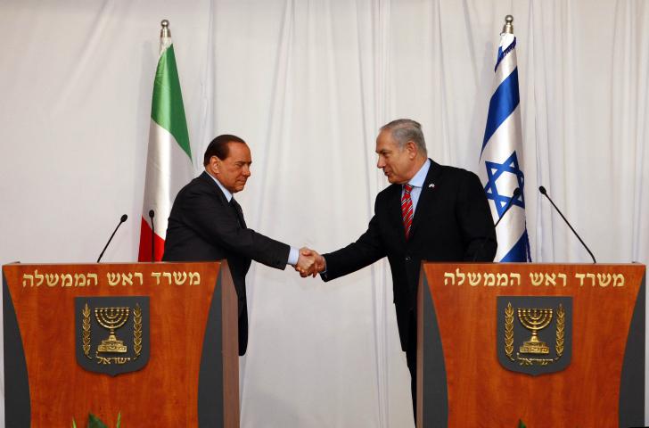 נתניהו מספיד: "ברלוסקוני היה ידיד טוב של ישראל"