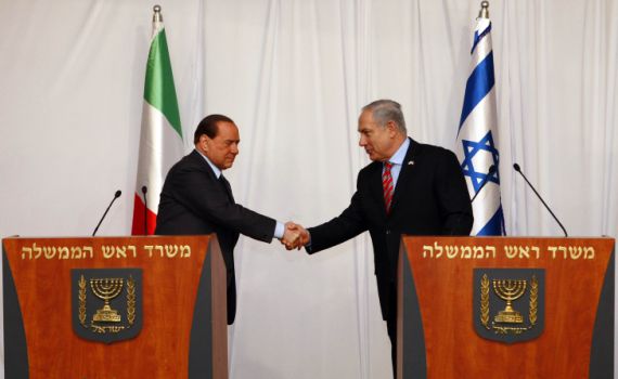 נתניהו מספיד: "ברלוסקוני היה ידיד טוב של ישראל"