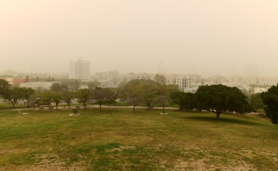 סופות חול; גשם, רעמים ושטפונות: תחזית מזג אוויר