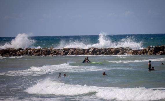 משרד הבריאות מזהיר: אל תרחצו בחוף הזה