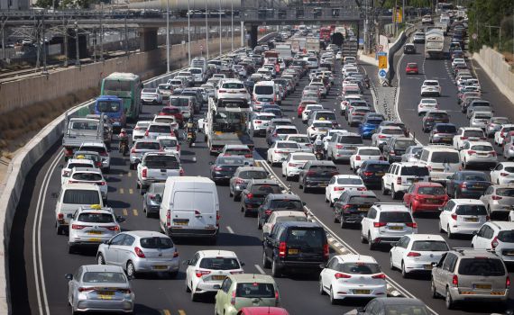 עקב עבודות להנפת גשר: איילון דרום ייחסם לתנועה