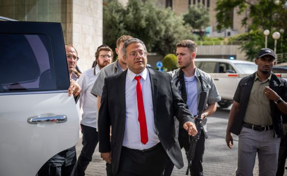 סקר: 68% מאשימים את בן גביר בחוסר הביטחון