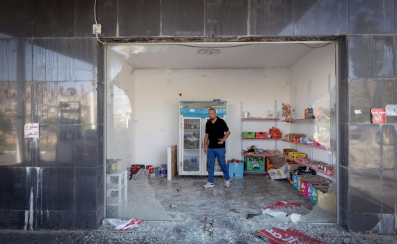 ישראלים הציתו רכוש פלסטיני: צה"ל מגנה