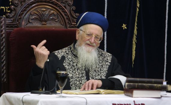 הציורים של הרב מרדכי אליהו זצ"ל