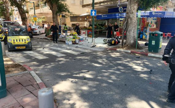 חשד לניסיון חיסול ברמת גן: פצוע קשה בפיצוץ אופנוע