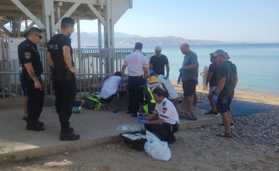 טרגדיה: אדם בן 60 טבע למוות