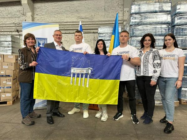 ישראל שולחת סיוע לנפגעי אסון פיצוץ הסכר באוקראינה