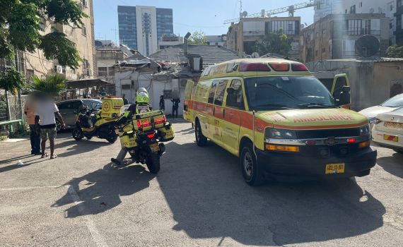 תל אביב: גבר ואישה נפצעו באירוע אלימות בדרום העיר