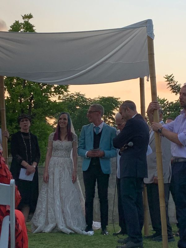 אשת התקשורת הסרוגה התחתנה בפעם השניה