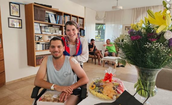 הגיבור חזר הביתה: המאבטח מעלי השתחרר