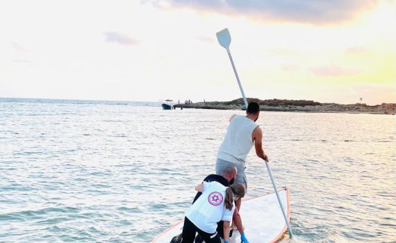 טרגדיה בים: גבר בן 67 טבע למוות בחוף דור