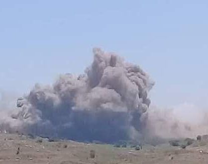 מרהיב: הרלפ"ם פוצצה שדה מוקשים ברמת הגולן. צפו