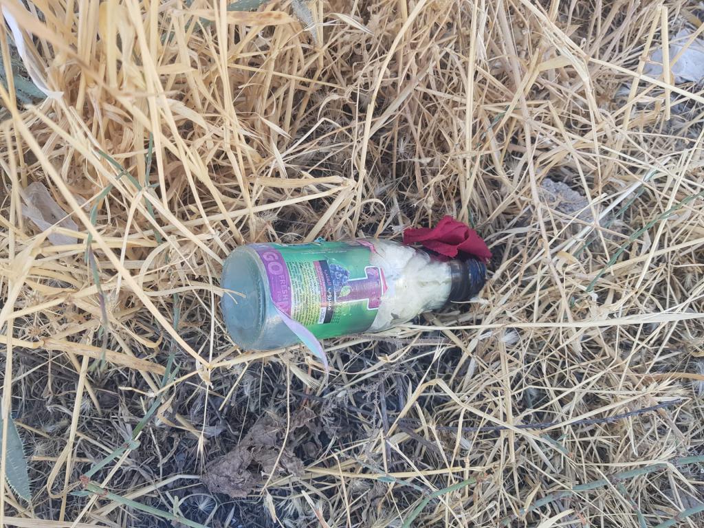 כבאים איתרו בקת"ב מוכן להצתה סמוך לקריית ארבע