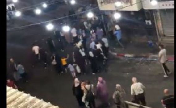 צפו: תושבי מחנה הפליטים ג'נין בורחים מבתיהם