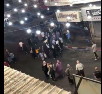 צפו: תושבי מחנה הפליטים ג'נין בורחים מבתיהם