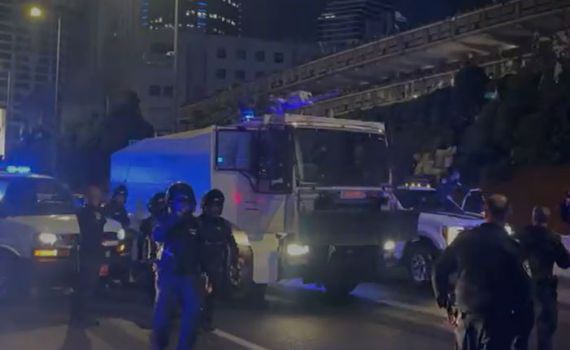 המכ"תזית הוקפצה לאיילון כדי לפנות את החוסמים
