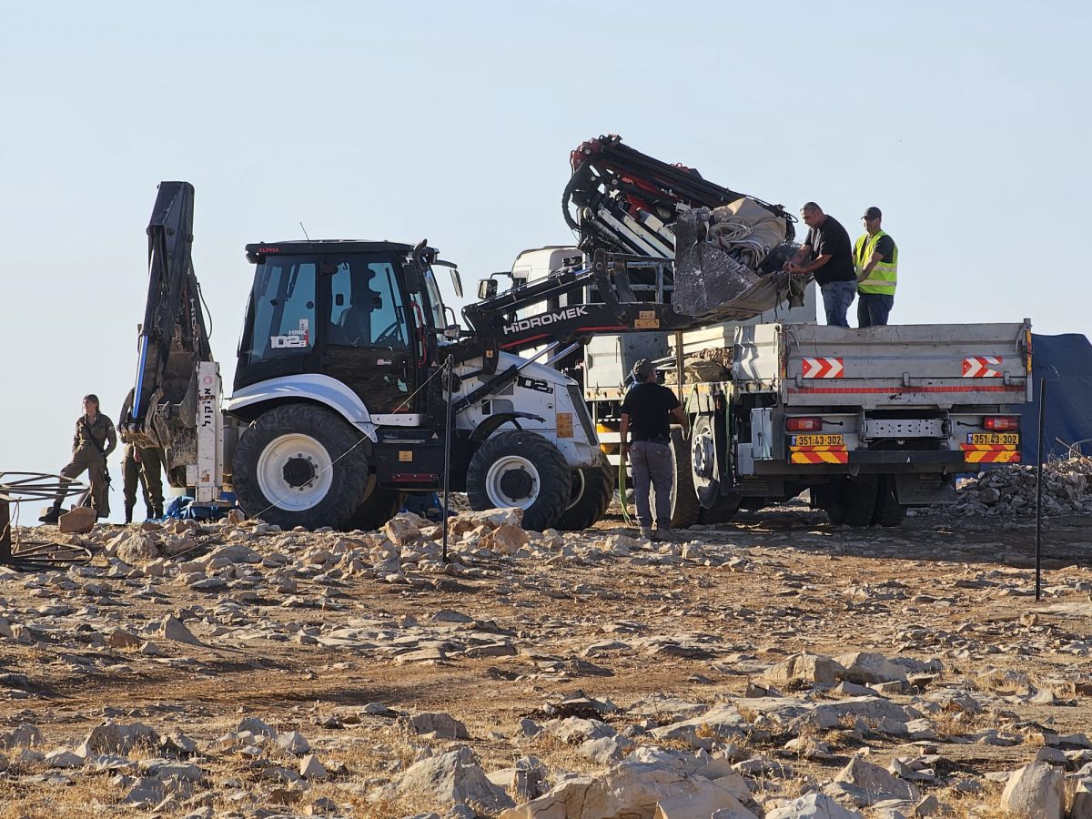 חודש לפיגוע בעלי: נהרסה החווה לזכר הראל מסעוד