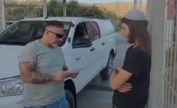 במקום הפיגוע: חברו של הנרצח קיבל צו מעצר מנהלי