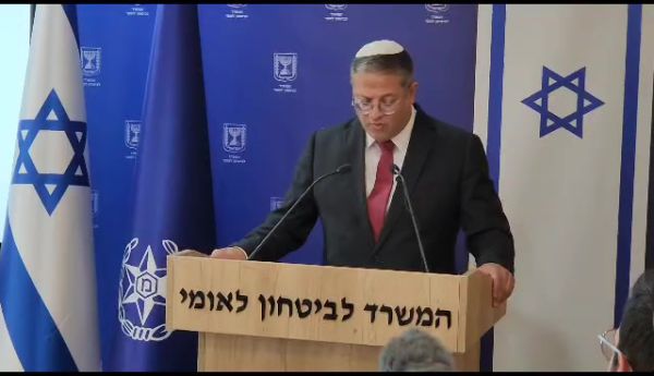 בן גביר: "מיליציות הפשע הן איום קיומי על המדינה"