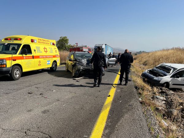 שני פצועים קשה בתאונות דרכים בקצרין ובראשל"צ