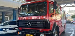 שריפה בדירה באילת: גבר בן 30 במצב קשה