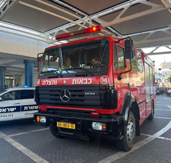 שריפה בדירה באילת: גבר בן 30 במצב קשה