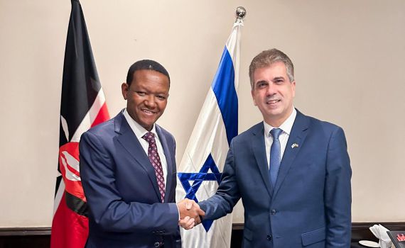 חיזוק הקשר עם אפריקה: שר החוץ ביקר בקניה