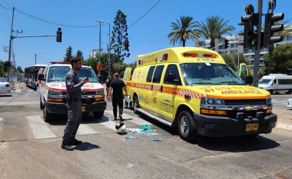 ת"א: ילדה בת 9 נפצעה באורח בינוני מפגיעת רכב
