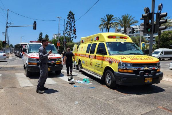 ת"א: ילדה בת 9 נפצעה באורח בינוני מפגיעת רכב