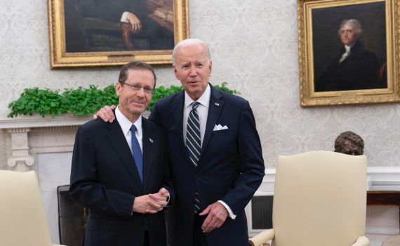 הרצוג נפגש עם ביידן: "המחויבות לישראל איתנה"