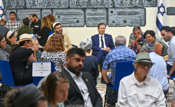 הנשיא הרצוג: "הדמוקרטיה לא חוסלה, ישראל חזקה"