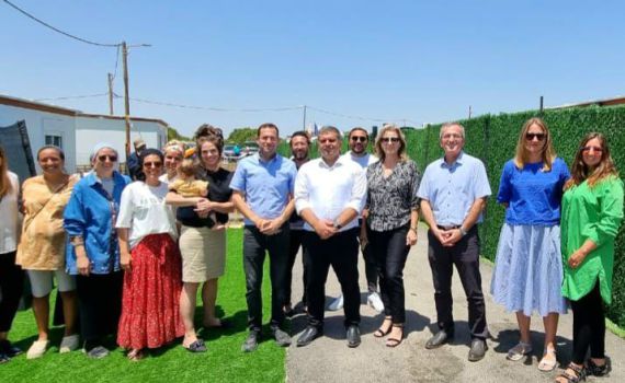 היישוב בשומרון שקולט פליטים מאוקראינה