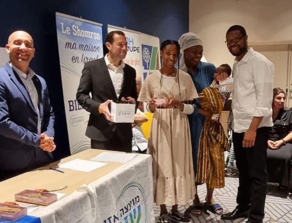 העולים הראשונים מטוגו התיישבו בשומרון