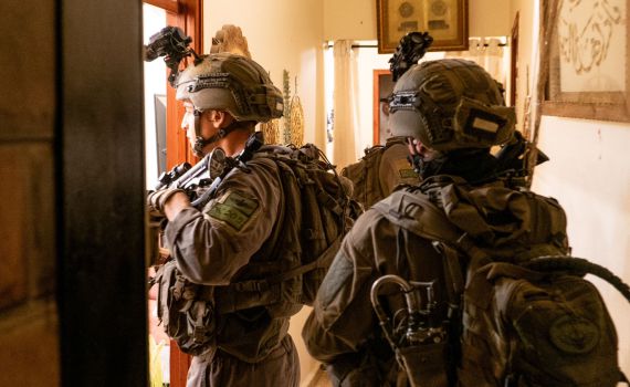 כוחות הביטחון עצרו הלילה 15 פעילי טרור ביו"ש