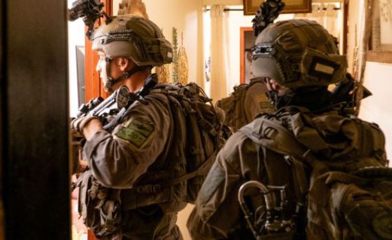 אחרי המבצע בג'נין: טקס הערכה ליחידות המשתתפות