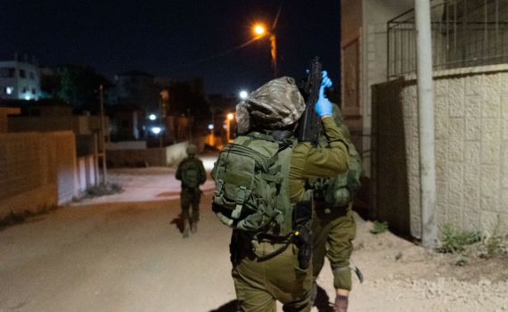 6 מבוקשים נעצרו הלילה בפעילות של כוחות הביטחון