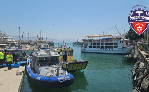 אחרי 5 ימים: נקבע מותו של הנער שנפגע מסירה בכנרת