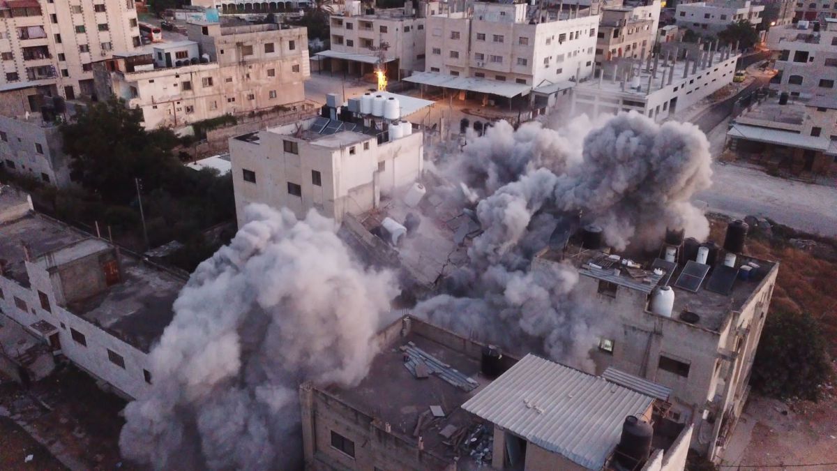 צה"ל הרס את בית המחבל שרצח את האחים יגל והלל