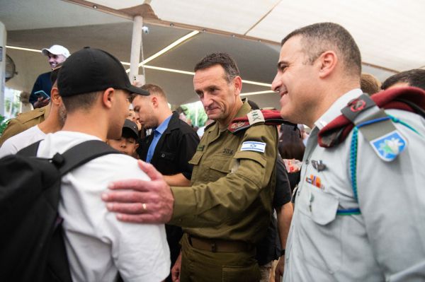 הרמטכ"ל למתגייסים החדשים: צה"ל חזק ביחד
