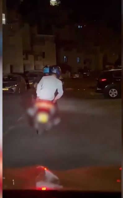 גנבו אופנוע ונתפסו עם דגלי חמאס | צפו במרדף